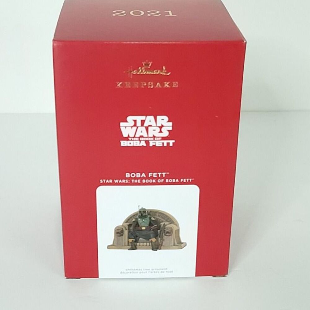 Hallmark 2021 Star Wars: The Book Of Boba Fett The Mandalorian Keepsake Ornament